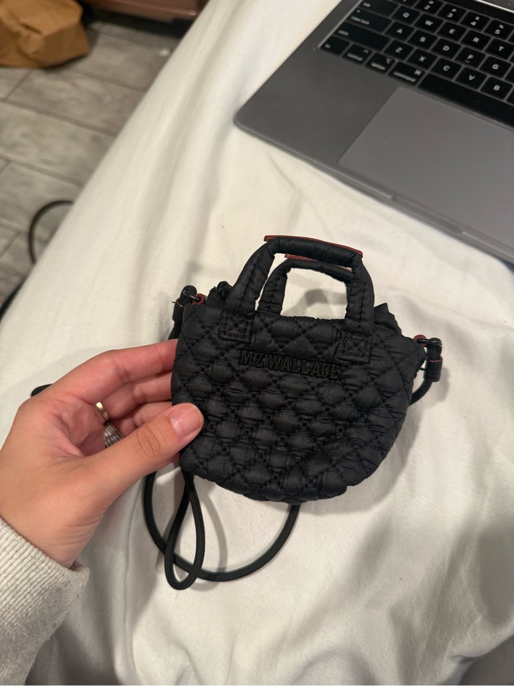 MZ Wallace Tiny Metro Tote Micro Bag - Picture 4 of 6